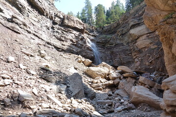 Wasserfall in der Bletterbachschlucht