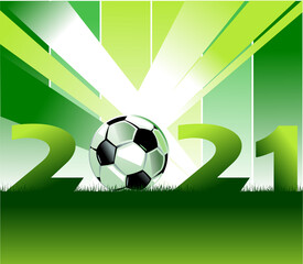 Soccer Europe in green