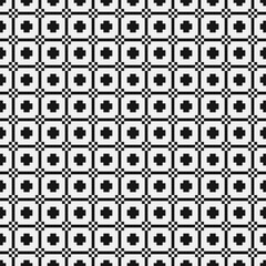 Abstract Cross Pattern Dots Logo generative computational art illustration