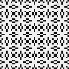 Fototapeta premium Abstract Cross Pattern Dots Logo generative computational art illustration