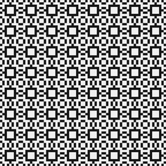 Fototapeta premium Abstract Cross Pattern Dots Logo generative computational art illustration