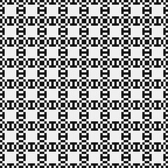 Abstract Cross Pattern Dots Logo generative computational art illustration
