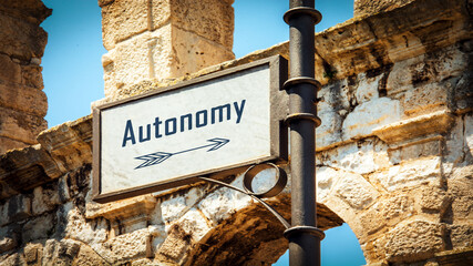 Street Sign to Autonomy