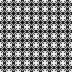Abstract Cross Pattern Dots Logo generative computational art illustration