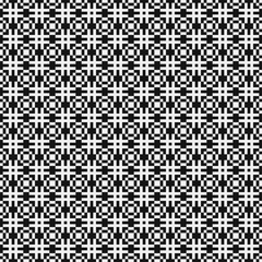 Abstract Cross Pattern Dots Logo generative computational art illustration