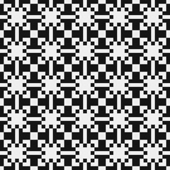 Abstract Cross Pattern Dots Logo generative computational art illustration