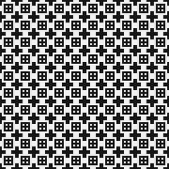 Abstract Cross Pattern Dots Logo generative computational art illustration