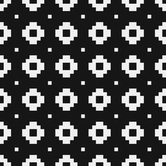 Abstract Cross Pattern Dots Logo generative computational art illustration