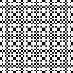 Fototapeta premium Abstract Cross Pattern Dots Logo generative computational art illustration