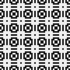 Abstract Cross Pattern Dots Logo generative computational art illustration