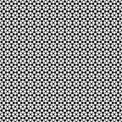 Abstract Cross Pattern Dots Logo generative computational art illustration