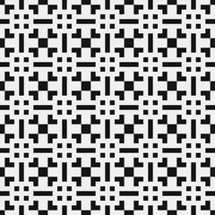 Fototapeta premium Abstract Cross Pattern Dots Logo generative computational art illustration