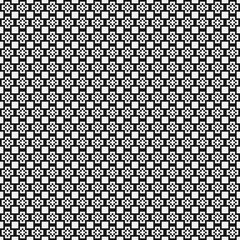 Abstract Cross Pattern Dots Logo generative computational art illustration