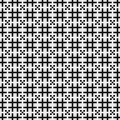 Fototapeta premium Abstract Cross Pattern Dots Logo generative computational art illustration
