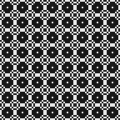 Abstract Cross Pattern Dots Logo generative computational art illustration