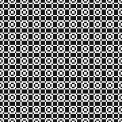 Fototapeta premium Abstract Cross Pattern Dots Logo generative computational art illustration