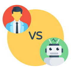 Human Vs Robot 