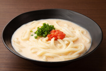 明太子クリームうどん
