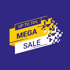 Shopping promotion. Big sale special offer. Super sale.