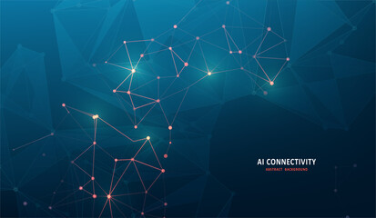 Abstract polygonal space