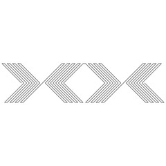 Abstract Hipster One Line Background . Vector Design .