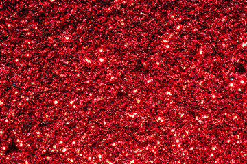 Red lights abstract bokeh backdrop. Chrismas or valentine's day lights bokeh.