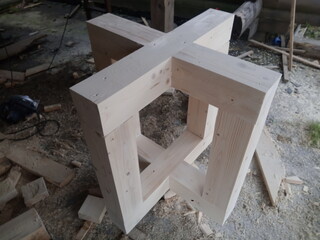 construction of a house