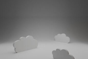 Cloud computing concept - world wide data sharing