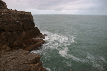 cliffs and waves 