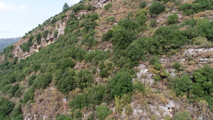 Fototapeta na wymiar Aerial shot of the mountains. Nature collection