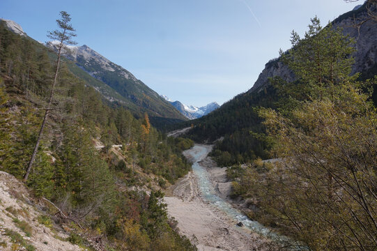 Das Isartal im Karwendel
