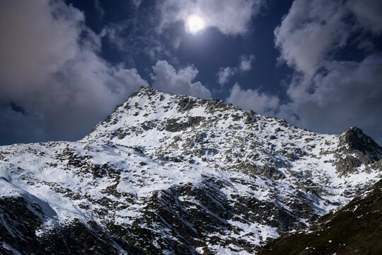 Moon, Airolo, Switzerland