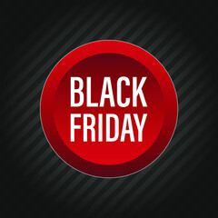 Black Friday sale vector banners.Abstract background of creative concept for web and mobile apps, illustration template design.