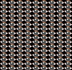 
Eye, color background, pattern print, paper
