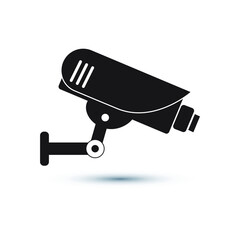 CCTV camera icon sign symbol. Eps10 vector illustration.