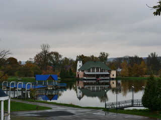 house on the lake