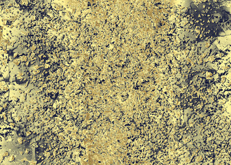 Golden abstract  decorative paper texture  background  for  artwork  - Illustration