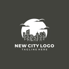 Modern City Logo Vector Template
