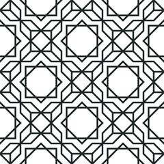 Seamless vector geometric pattern. Repeat geometrical abstract pattern. 10 eps design for fabric, textile, wrapping, cover etc.