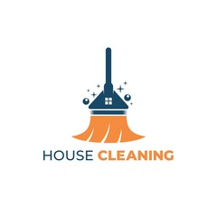 House Cleaning Service Business logo template