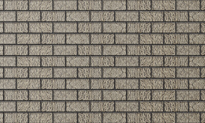 Brick brown masonry. Background of evenly laid bricks. Template for text and design. Concrete texture. Rendering image