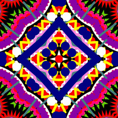 Fototapeta na wymiar Geometric textured pattern in a bright colors