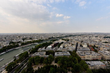 Paris - France. View from Tour Eiffel