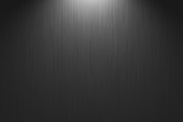 black Metal background texture with light effect. Graphic art design. 3D