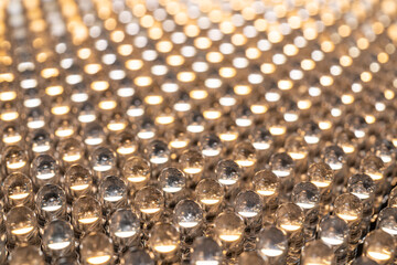 Close up LED lighting On ,LED video and photography light background.