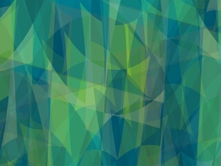 Beautiful of Colorful Art Blue, Brown and Green, Abstract Modern Shape. Image for Background or Wallpaper