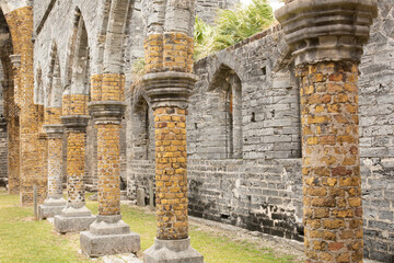 Church ruins in Bermuda