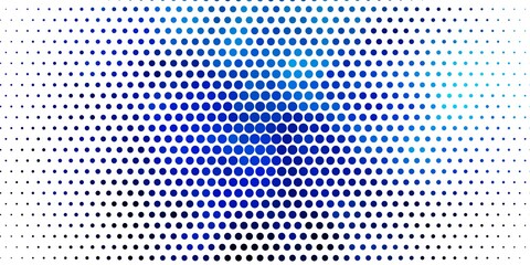 Light Blue, Green vector pattern with spheres.