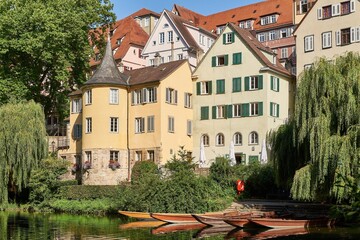 Hölderlinturm am Necker, Tübingen, Deutschland