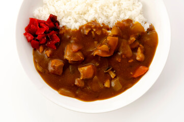 チキンカレーライス